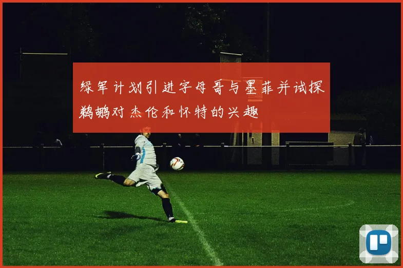 绿军计划引进字母哥与墨菲并试探鹈鹕对杰伦和怀特的兴趣